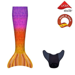 Kuaki mermaids queue de sirene avec monopalme aquaris ibiza Taille XXS MULTI-COLOUR Xs