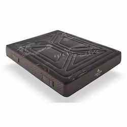 SIMPUR EU00CODNU0, Grande taille XXL, Matelas à ressorts ensachés, Ferme, Noir, Adultes, mousse