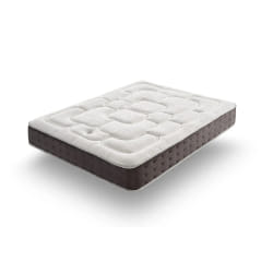 Matelas 135x190 Royal Top, mousse mémoire ViscoGraphene, 30 cm, 11 zones, thermo-régulé, excellente indépendance de couchage
