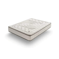 Matelas mousse 135x190 Imperial Cachemire, 25 cm, confort multizone, accueil moelleux, ferme, anti-acarien et hypoallergénique