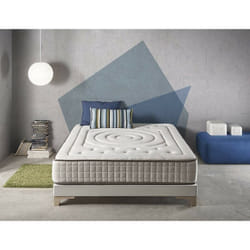 Simpur - relax matelas 200x200 - imperial cachemire® - mousse á mémoire de forme - épaisseur 25 cm - accueil moelleux - ferme - anti-acarien,