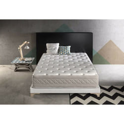 SIMPUR RELAX matelas 200x200 - royalty® - mousse mémoire de forme - épaisseur 30 cm - ferme – 11 zones de confort
