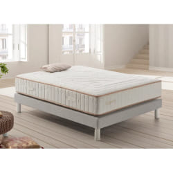 Matelas 150x200 à ressorts ensachés, 30 cm, mousse multizone, multicouche différenciée, excellente indépendance de couchage