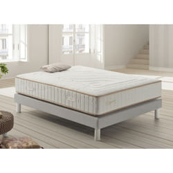 Simpur - Matelas 160x200 Elegance relax Hauteur +/- 30 cm Ressorts Ensachés Mousse air fresh 100% Transpirable