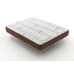 Matelas 120x200 Visco Ergo, mousse HR haute densité, 19 cm, triple couche, double face été/hiver, soutien anatomique