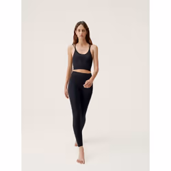 Born Living Yoga 8435558476908 pantalon de sport Noir Elastane, Polyamide