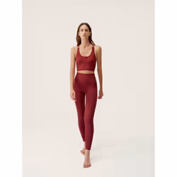Born Living Yoga 8435558478100 pantalon de sport Bordeaux Elastane, Polyamide