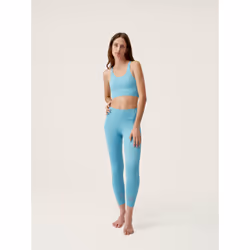 Born Living Yoga 8435558483807 pantalon de sport Bleu Elastane, Polyamide
