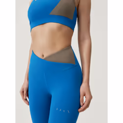 Born Living Yoga 8435558698003 pantalon de sport Bleu, Gris Elastane, Polyamide
