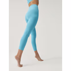 Born Living Yoga 8435558698409 pantalon de sport Bleu, Blanc Elastane, Polyamide
