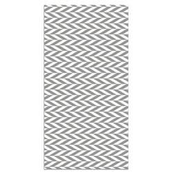 Tapis Vinyle Panorama Épis de Blé Gris 60x250 cm - Tapis pour Cuisine Bureau et Salon en PVC