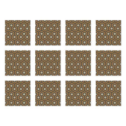 Panorama Stickers Carrelage Adhésif Cuisine 24 Pièces de 20x20cm The Shinig Orange - Autocollant adhésif en Vinyle pour Carreaux
