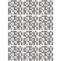 Panorama Stickers Carrelage Adhésif Cuisine 48 Pièces de 15x15cm Carrés Gris - Autocollant adhésif en Vinyle pour Carreaux mu ...