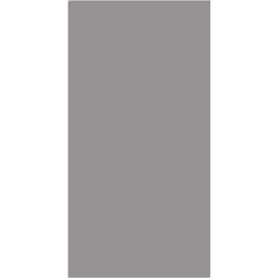 Tapis Vinyle Panorama Gris Lisse 60x110 cm - Tapis pour Cuisine Bureau et Salon en PVC