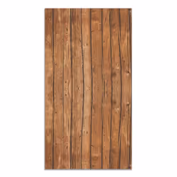 Tapis Vinyle Panorama Texture bois 60x110 cm - Tapis pour Cuisine Bureau et Salon en PVC