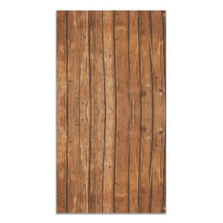 Tapis Vinyle Panorama Texture bois 60x110 cm - Tapis pour Cuisine Bureau et Salon en PVC