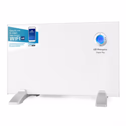 Orbegozo REW 1000, Radiateur sans huile, Aluminium, Android, iOS, IP21, Intérieure, Sol, Mur