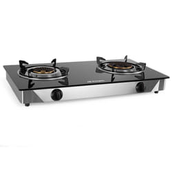 Orbegozo FO 2720 Noir, Acier inoxydable Comptoir Gaz 2 zone(s)