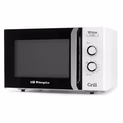 Orbegozo MIG 3021, Comptoir, Micro-ondes grill, 30 L, 1000 W, Rotatif, Blanc