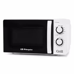 Orbegozo MIG 2130, Comptoir, Micro-ondes grill, 20 L, 700 W, Rotatif, Blanc