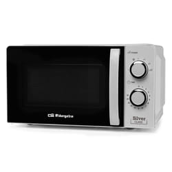 Orbegozo MI 2118 Comptoir Micro-onde simple 20 L 700 W Noir, Acier inoxydable