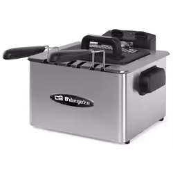 Orbegozo FDR 55, Friteuse, 4,5 L, 190 °C, 30 min, Unique, Acier inoxydable