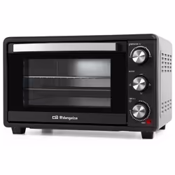 Orbegozo HO 255, 25 L, Noir, Pose libre, Rotatif, 100 - 230 °C, Mécanique