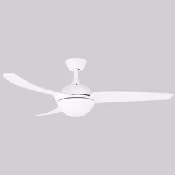 Orbegozo CP 104132, Ventilateur à lame domestique, Blanc, Plafond, 50 dB, 132 cm, 2,2 m³/h