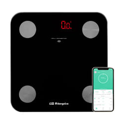 Orbegozo PB 3000 Carré Noir, Gris Pèse-personne électronique