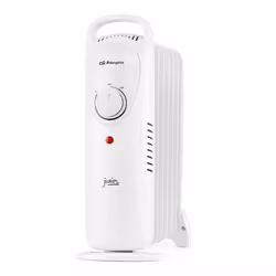 Orbegozo Junior, Chauffage électrique à bain d’huile, Huile, Huile, Intérieure, Sol, Blanc