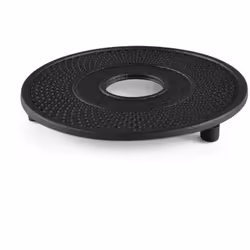 Orbegozo - support pour théière tetsubin - support de support en fonte pour théière tetsubin - design japonais traditionnel - protège les surfaces