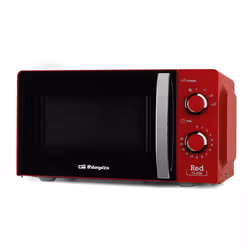 Orbegozo MI 2121, Comptoir, Micro-onde simple, 20 L, 700 W, Rotatif, Rouge