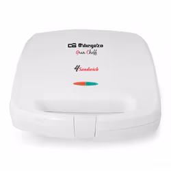 Orbegozo SW 7100 gaufrier et appareil à croque-monsieur 1500 W Blanc