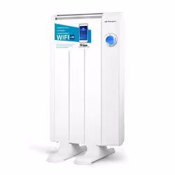 Orbegozo RRW 500, Radiateur sans huile, Aluminium, Intérieure, Sol, Mur, Blanc, Aluminium