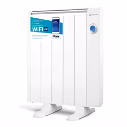 Orbegozo RRW 800, Radiateur sans huile, Android, iOS, Intérieure, Sol, Mur, Blanc, LCD