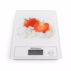 Orbegozo PC 1018 Vert, Rouge, Blanc Comptoir Rectangle Balance de ménage électronique