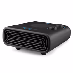 Orbegozo FH 5043, Chauffage de ventilateur électrique, Intérieure, Bureau, Sol, Table, Noir, Rotatif, 2200 W