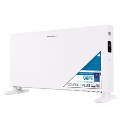 Orbegozo REW 2050, Chauffage électrique à convecteur, 24 h, IP24, Intérieure, Sol, Blanc