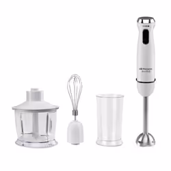 Orbegozo BT 2690, Mélangeur par immersion, 0,8 L, Fonction d'impulsion, 1000 W, Blanc