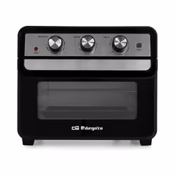 Orbegozo HOF 220, Friteuse d’air chaud, 22 L, 230 °C, Unique, Noir, Boutons, Rotatif