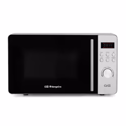 Orbegozo MIG 2046 micro-onde Sur toute la gamme Micro-onde combiné 20 L 700 W Noir, Acier inoxydable