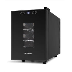 Orbegozo VT 630 Refroidisseur de vin compresseur Pose libre Noir 6 bouteille(s)