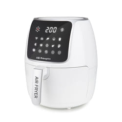 Orbegozo FDR 64 friteuse Unique 4 L 1500 W Noir, Acier inoxydable, Blanc