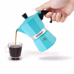 Orbegozo KFV 345 machine à café manuelle Cafetière à moka Bleu - Vue supplémentaire 7