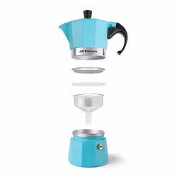 Orbegozo KFV 345 machine à café manuelle Cafetière à moka Bleu - Vue supplémentaire 8