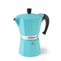 Orbegozo KFV 645 machine à café manuelle Cafetière à moka Bleu