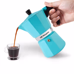 Orbegozo KFV 645 machine à café manuelle Cafetière à moka Bleu - Vue supplémentaire 7