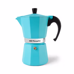 Orbegozo KFV 1245 machine à café manuelle Cafetière à moka Bleu