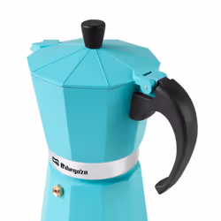Orbegozo KFV 1245 machine à café manuelle Cafetière à moka Bleu