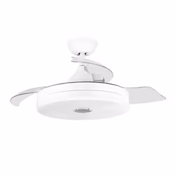 Orbegozo CPB 123105, Ventilateur à lame domestique, Blanc, Plafond, 105 cm, Remote, 8 h